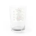 アニマル四字熟語の「愛鳥週間」　オーデュボンの鳥 Water Glass :back