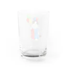 Ａｔｅｌｉｅｒ　Ｈｅｕｒｅｕｘのサーカスにゃんこ　風船ピエロ Water Glass :back