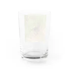 Banzoku@鷺師のお店のチュウジシギ【色鉛筆】 Water Glass :back