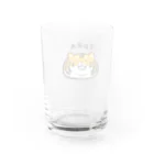 猫のミケランジェロの虎さんグラス Water Glass :back