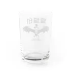 UETSUJI Shotaroの蝙蝠印 ／ BAT MARK Water Glass :back
