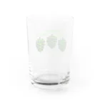 bee_beer_bee_beersのモザイクモザイクホップ Water Glass :back