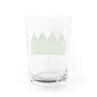 ツルカメ2のばらんいちまい Water Glass :back