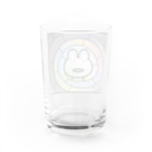 B-catのカエル（ステンドグラス風）_コップ Water Glass :back
