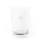 ランディーのアイデア部屋のゴリラand顔デカグッズ🦍🦍🦍ウホホ Water Glass :back