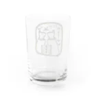 りんとくろの猫の神様バステト Water Glass :back