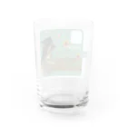 雷牙さなとりうむGoods SHOPのマユリ携帯ケース（手帳型柄） Water Glass :back