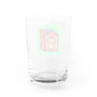 高木コアラの箱入り娘ちゃん（ドット） Water Glass :back