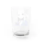 スナック園芸のいろいろ。のぶるまるウィンク Water Glass :back