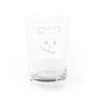 merongのわんこA♡ギンガム Water Glass :back