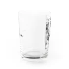 くらやみ横丁グッズ商店の宵町めめ画業10周年記念グラス Water Glass :back