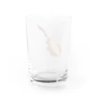 釣り＆お魚デザイン販売中！つりビス！SUZURI店のエギぴえん Water Glass :back