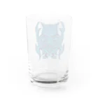 Tribal 70 Designのミミズク（フクロウ）② Water Glass :back