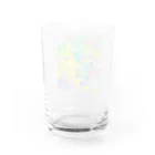 ameba colorsのハッピーバカンス Water Glass :back