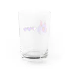 ultradevilのultradevil オリジナルキャラグッズ Water Glass :back