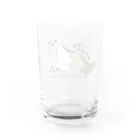 Gam.のGamsCoffeeHouseロゴ Water Glass :back