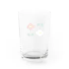 べりこ bericoのレトロ花 Water Glass :back