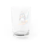 Gloriousのペンギンの冒険スノーボードパーティ Water Glass :back