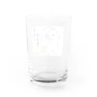 mu:u∞(むう)の共感鳥(きょうかんちょう)『それって素敵』 Water Glass :back