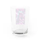 パンクビビッド•ピエロ団のパンクビビッド・ピエロキャット_グラスガール Water Glass :back