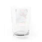 さくらパラダイスの袋大好きみぃー子さん Water Glass :back