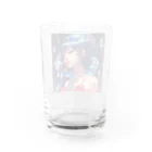 mushroomallowのCRYSTAL GIRL -A- Water Glass :back