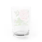 JapaneseArt Yui Shopの牡丹 Water Glass :back