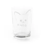 merongのぱぴよん♡ Water Glass :back