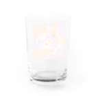 雑貨屋のオソラさんのあっかんべー Water Glass :back