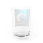 violetpennes23のチェシャ芋虫 Water Glass :back