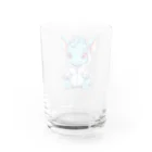 Vasetti_pressのパーカーを着ているドラゴン Water Glass :back