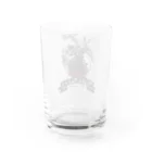 ㌍のるつぼのNight Rabbit Water Glass :back