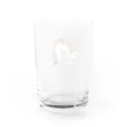 はねぞらあいりのふしゃ猫ミケシリーズ Water Glass :back