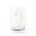 パンプアップ柴Hachiのパンプアップ柴Hachi（ブロッコリーver） Water Glass :back