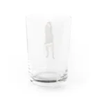 QDAのQAMALくん Water Glass :back