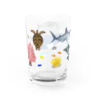 uminomadoの八重山の海の中 Water Glass :back