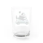 Shiba_IncのPanda driving a car（車を運転するパンダ） Water Glass :back