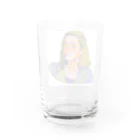 アート・ウィズ・スタイルの魅力あふれる女性 Water Glass :back