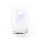 ☆MATSU☆のカラフル紙飛行機 Water Glass :back