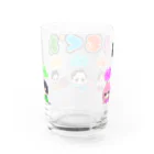 桃色な姐御のイツメン//:💞❤💙💛💚名前有 Water Glass :back