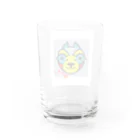 村祭りの鳥っくさん Water Glass :back