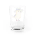 SANKSYのテンガロンハットのカナリア Water Glass :back