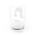 welcome_taroのかわいい女の子 Water Glass :back