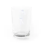 shunsh.のキャップガール Water Glass :back