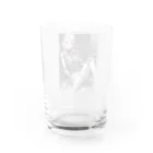 メカニカルシンセゾンビオンラインのメカニカルシンセゾンビガールのイラストのグッズ Water Glass :back