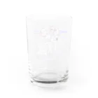 にゃもふぇのQちゃん Water Glass :back