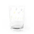 かえるのうた子のかえると風船 Water Glass :back