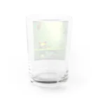 かえる商店の幸せを呼ぶかえる Water Glass :back