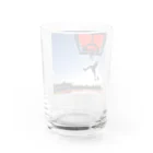 HIDEのかっこいいバスケットボール Water Glass :back