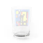kota.の猫と月 Water Glass :back